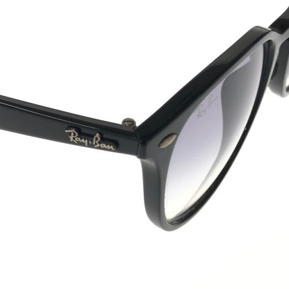 【中古品】【メンズ】 RAY-BAN レイバン SUNGLASS POLISH BLACK LIGHT BLUE RB4259-F サングラス アイウェア アクセサリー 203-260912-rt-17-tagh サイズ：53ロ20 150 カラー：ブラック 万代Net店