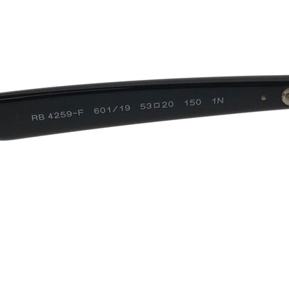 【中古品】【メンズ】 RAY-BAN レイバン SUNGLASS POLISH BLACK LIGHT BLUE RB4259-F サングラス アイウェア アクセサリー 203-260912-rt-17-tagh サイズ：53ロ20 150 カラー：ブラック 万代Net店