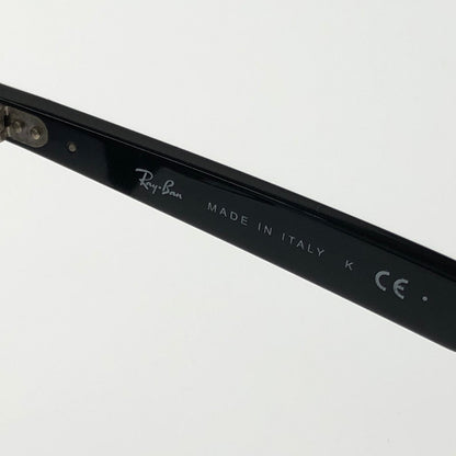 【中古品】【メンズ】 RAY-BAN レイバン SUNGLASS POLISH BLACK LIGHT BLUE RB4259-F サングラス アイウェア アクセサリー 203-260912-rt-17-tagh サイズ：53ロ20 150 カラー：ブラック 万代Net店