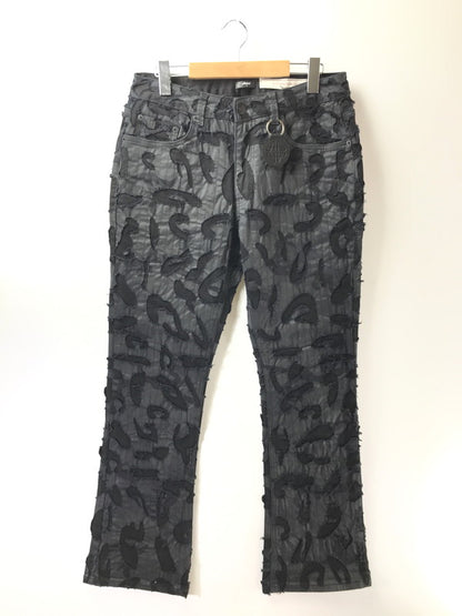 【中古品】【メンズ】 AMICCI アミッチ GERAGIO BLACK DENIM JEAN ジェラージオ ブラック デニム ジーンズ ジーパン ボトムス 153-260918-rt-09-tagh サイズ：32 カラー：ブラック 万代Net店