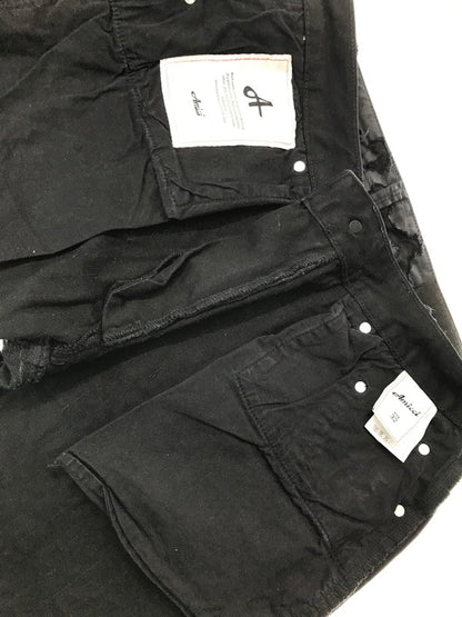 【中古品】【メンズ】 AMICCI アミッチ GERAGIO BLACK DENIM JEAN ジェラージオ ブラック デニム ジーンズ ジーパン ボトムス 153-260918-rt-09-tagh サイズ：32 カラー：ブラック 万代Net店