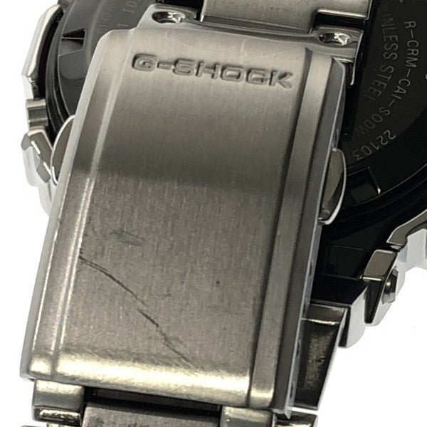 【中古品】【メンズ】 G-SHOCK ジーショック GMW-B5000 FULL METAL DIGITAL SOLAR WATCH デジタル ソーラー 腕時計 196-260912-rt-11-tagh カラー：シルバー 万代Net店