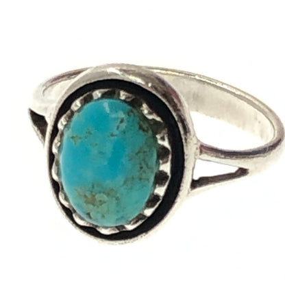 【現状渡し品】【メンズ】 USED ユーズド STARLING TURQUOISE RING スターリング ターコイズ リング 指輪 アクセサリー 191-260911-rt-04-tagh カラー：シルバー 万代Net店