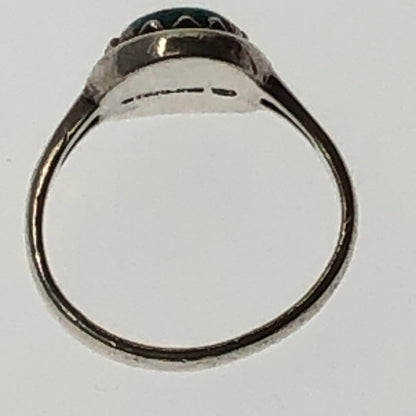 【現状渡し品】【メンズ】 USED ユーズド STARLING TURQUOISE RING スターリング ターコイズ リング 指輪 アクセサリー 191-260911-rt-04-tagh カラー：シルバー 万代Net店