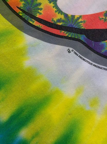 【中古品】【メンズ】 LIQUID BLUE リキッドブルー 90'S ROLLING STONE TIE DYE S/S TEE 90年代 ローリング ストーン タイダイ Tシャツ 半袖Tシャツ 146-260912-na-21-tagh サイズ：XL カラー：マルチカラー 万代Net店