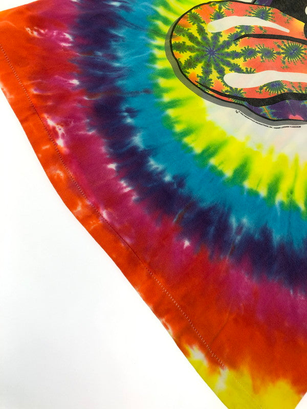 【中古品】【メンズ】 LIQUID BLUE リキッドブルー 90'S ROLLING STONE TIE DYE S/S TEE 90年代 ローリング ストーン タイダイ Tシャツ 半袖Tシャツ 146-260912-na-21-tagh サイズ：XL カラー：マルチカラー 万代Net店