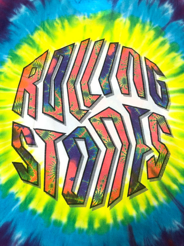 【中古品】【メンズ】 LIQUID BLUE リキッドブルー 90'S ROLLING STONE TIE DYE S/S TEE 90年代 ローリング ストーン タイダイ Tシャツ 半袖Tシャツ 146-260912-na-21-tagh サイズ：XL カラー：マルチカラー 万代Net店