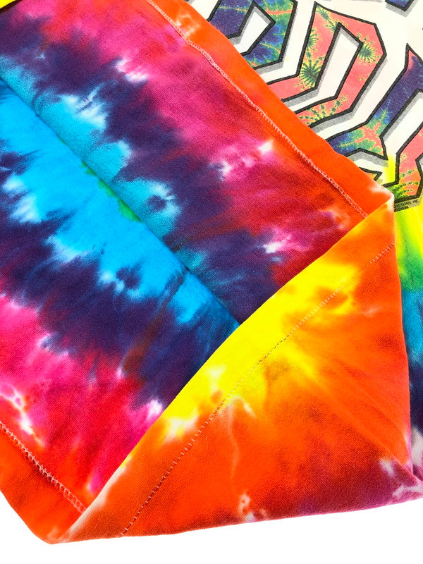 【中古品】【メンズ】 LIQUID BLUE リキッドブルー 90'S ROLLING STONE TIE DYE S/S TEE 90年代 ローリング ストーン タイダイ Tシャツ 半袖Tシャツ 146-260912-na-21-tagh サイズ：XL カラー：マルチカラー 万代Net店
