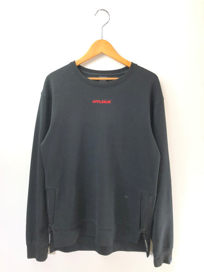 【中古品】【メンズ】 APPLEBUM アップルバム ELITE PERFORMANCE CREW エリート パフォーマンス クルー スウェット トレーナー 142-260909-na-11-tagh サイズ：M カラー：ブラック 万代Net店