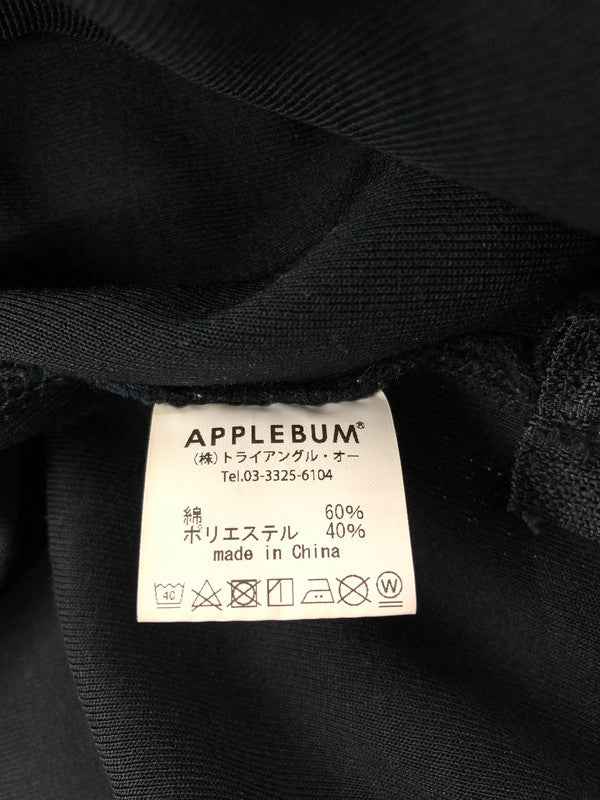 【中古品】【メンズ】 APPLEBUM アップルバム ELITE PERFORMANCE CREW エリート パフォーマンス クルー スウェット トレーナー 142-260909-na-11-tagh サイズ：M カラー：ブラック 万代Net店