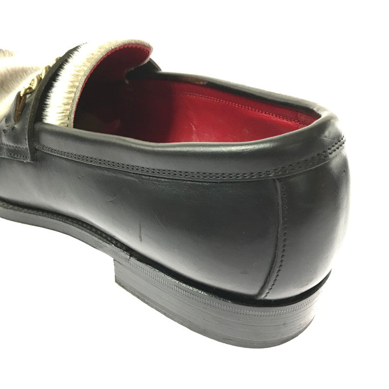 【中古品】【メンズ】 THE HARVEY ザ ハーヴィー ×RARE OF THE LOOM レア オブ ザ ループ LOAFER HV313-620-L ローファー 靴 164-260909-na-10-tagh サイズ：39 カラー：BLACK CHROMEXCEL 万代Net店