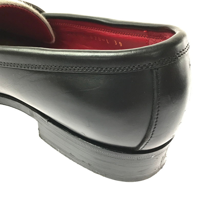【中古品】【メンズ】 THE HARVEY ザ ハーヴィー ×RARE OF THE LOOM レア オブ ザ ループ LOAFER HV313-620-L ローファー 靴 164-260909-na-10-tagh サイズ：39 カラー：BLACK CHROMEXCEL 万代Net店