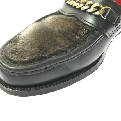 【中古品】【メンズ】 THE HARVEY ザ ハーヴィー ×RARE OF THE LOOM レア オブ ザ ループ LOAFER HV313-620-L ローファー 靴 164-260909-na-10-tagh サイズ：39 カラー：BLACK CHROMEXCEL 万代Net店