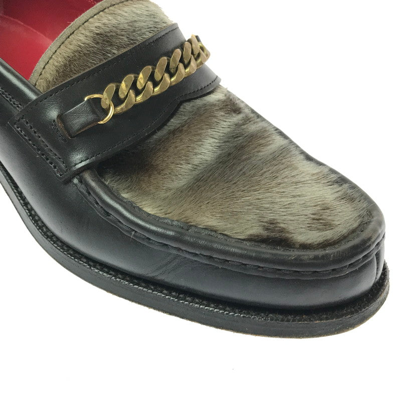 【中古品】【メンズ】 THE HARVEY ザ ハーヴィー ×RARE OF THE LOOM レア オブ ザ ループ LOAFER HV313-620-L ローファー 靴 164-260909-na-10-tagh サイズ：39 カラー：BLACK CHROMEXCEL 万代Net店