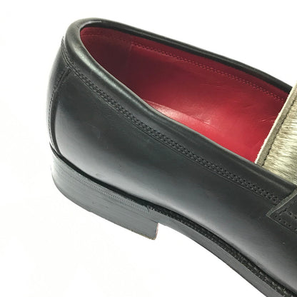 【中古品】【メンズ】 THE HARVEY ザ ハーヴィー ×RARE OF THE LOOM レア オブ ザ ループ LOAFER HV313-620-L ローファー 靴 164-260909-na-10-tagh サイズ：39 カラー：BLACK CHROMEXCEL 万代Net店