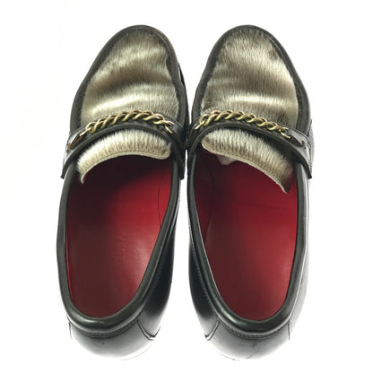 【中古品】【メンズ】 THE HARVEY ザ ハーヴィー ×RARE OF THE LOOM レア オブ ザ ループ LOAFER HV313-620-L ローファー 靴 164-260909-na-10-tagh サイズ：39 カラー：BLACK CHROMEXCEL 万代Net店