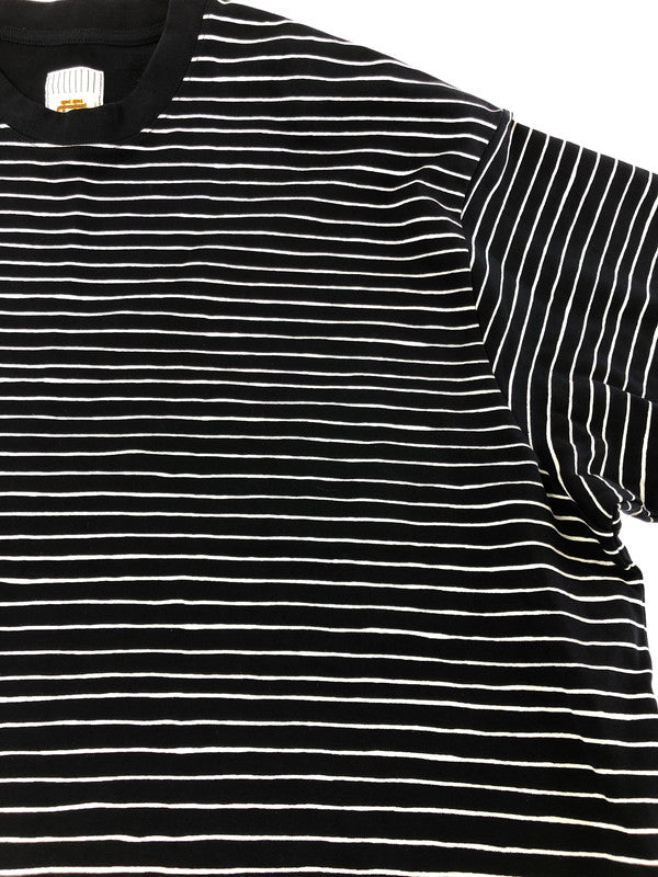 【中古品】【メンズ】 SEE SEE シーシー × YES GOOD MARKET イエスグッドマーケット× S.F.C MARINE STRIPE SUPER BIG LS TEE マリン ストライプ スーパー ビッグ Tシャツ 長袖Tシャツ カットソー 142-260912-na-24-tagh サイズ：L カラー：ネイビー 万代Net店