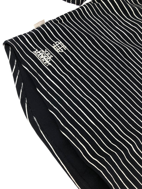 【中古品】【メンズ】 SEE SEE シーシー × YES GOOD MARKET イエスグッドマーケット× S.F.C MARINE STRIPE SUPER BIG LS TEE マリン ストライプ スーパー ビッグ Tシャツ 長袖Tシャツ カットソー 142-260912-na-24-tagh サイズ：L カラー：ネイビー 万代Net店