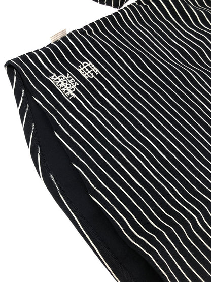 【中古品】【メンズ】 SEE SEE シーシー × YES GOOD MARKET イエスグッドマーケット× S.F.C MARINE STRIPE SUPER BIG LS TEE マリン ストライプ スーパー ビッグ Tシャツ 長袖Tシャツ カットソー 142-260912-na-24-tagh サイズ：L カラー：ネイビー 万代Net店