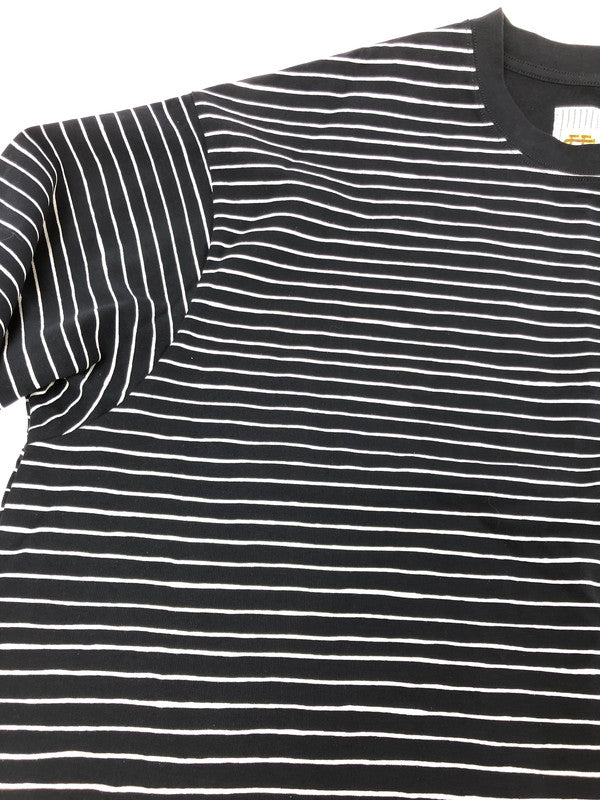 【中古品】【メンズ】 SEE SEE シーシー × YES GOOD MARKET イエスグッドマーケット× S.F.C MARINE STRIPE SUPER BIG LS TEE マリン ストライプ スーパー ビッグ Tシャツ 長袖Tシャツ カットソー 142-260912-na-24-tagh サイズ：L カラー：ネイビー 万代Net店