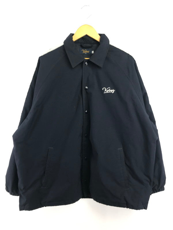 【中古品】【メンズ】 KEBOZ ケボズ ×FREAK'S STORE フリークスストア COACH TRACK JACKET 213-1578 コーチ トラックジャケット ライトアウター 142-260912-na-33-tagh サイズ：L カラー：ネイビー 万代Net店
