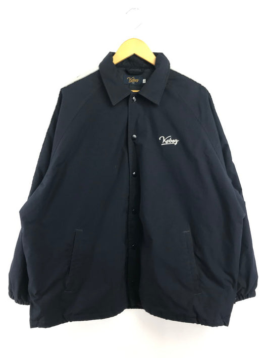 【中古品】【メンズ】 KEBOZ ケボズ ×FREAK'S STORE フリークスストア COACH TRACK JACKET 213-1578 コーチ トラックジャケット ライトアウター 142-260912-na-33-tagh サイズ：L カラー：ネイビー 万代Net店