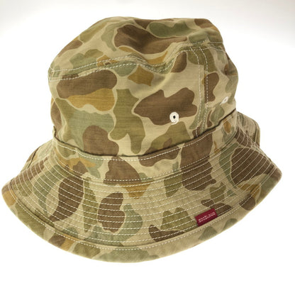 【中古品】【メンズ】 REAL MOON リアル ムーン × MOMOTARO JEANS モモタロウ ジーンズ HUNTER CAMO HAT RMMJ-A1303 ハンター カモ ハット 帽子 185-260912-rt-05-tagh カラー：マルチカラー 万代Net店