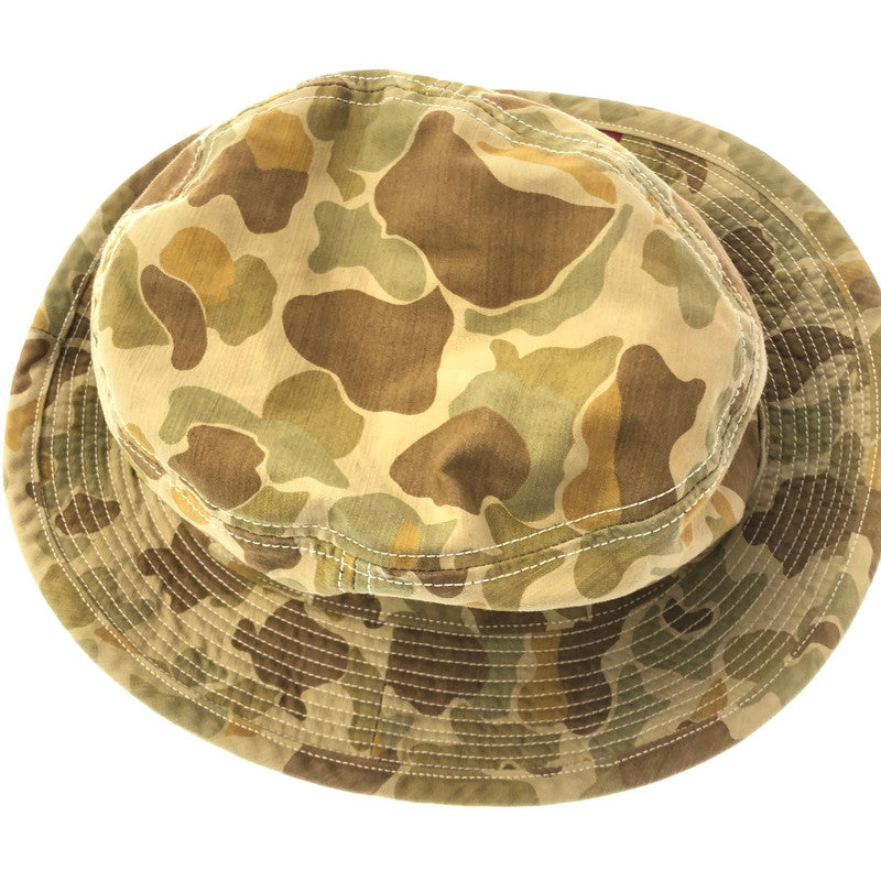 【中古品】【メンズ】 REAL MOON リアル ムーン × MOMOTARO JEANS モモタロウ ジーンズ HUNTER CAMO HAT RMMJ-A1303 ハンター カモ ハット 帽子 185-260912-rt-05-tagh カラー：マルチカラー 万代Net店