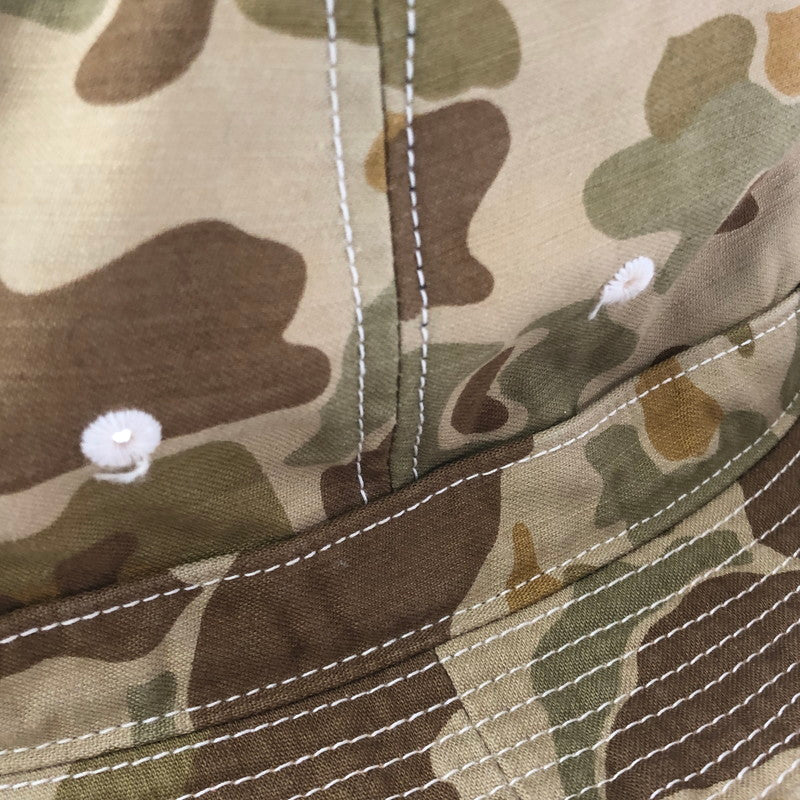 【中古品】【メンズ】 REAL MOON リアル ムーン × MOMOTARO JEANS モモタロウ ジーンズ HUNTER CAMO HAT RMMJ-A1303 ハンター カモ ハット 帽子 185-260912-rt-05-tagh カラー：マルチカラー 万代Net店