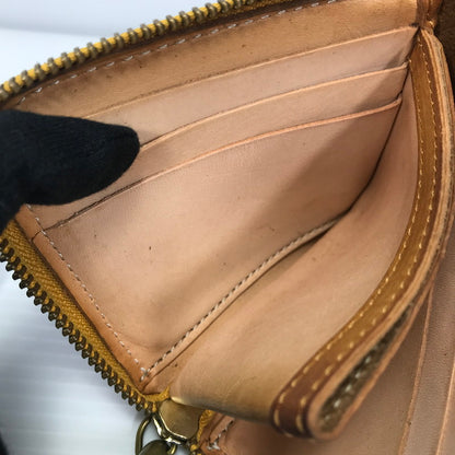 【中古品】【メンズ】 BEERBELLY ビアベリー SMALL ROUND WALLET スモール ラウンド ウォレット 二つ折り財布 200-260915-ki-10-tagh カラー：BROWN 万代Net店