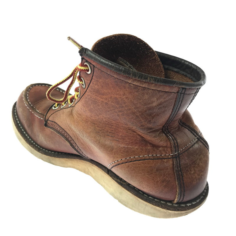 【現状渡し品】【メンズ】 RED WING レッドウィング 00's IRISH SETTER 6-INCH MOC BROWN 8131 2000年代 アイリッシュ セッター 6インチ モック ブーツ 靴 164-260923-rt-30-tagh サイズ：US7 1/2 カラー：ブラウン 万代Net店