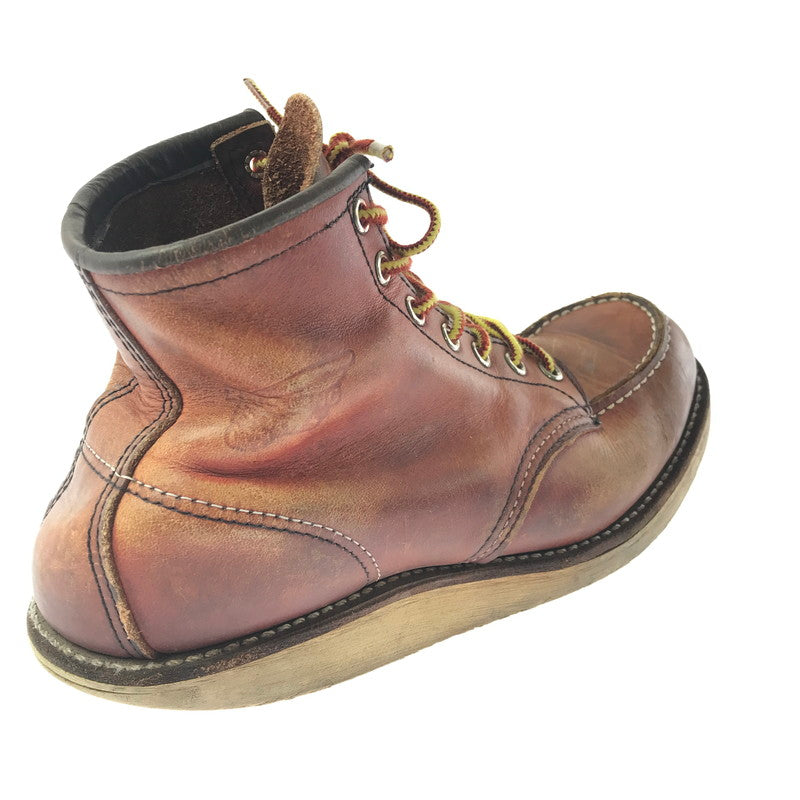 【現状渡し品】【メンズ】 RED WING レッドウィング 00's IRISH SETTER 6-INCH MOC BROWN 8131 2000年代 アイリッシュ セッター 6インチ モック ブーツ 靴 164-260923-rt-30-tagh サイズ：US7 1/2 カラー：ブラウン 万代Net店