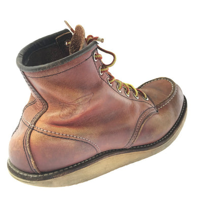 【現状渡し品】【メンズ】 RED WING レッドウィング 00's IRISH SETTER 6-INCH MOC BROWN 8131 2000年代 アイリッシュ セッター 6インチ モック ブーツ 靴 164-260923-rt-30-tagh サイズ：US7 1/2 カラー：ブラウン 万代Net店