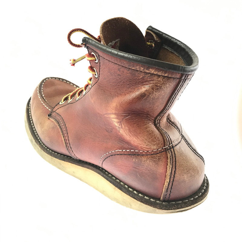 【現状渡し品】【メンズ】 RED WING レッドウィング 00's IRISH SETTER 6-INCH MOC BROWN 8131 2000年代 アイリッシュ セッター 6インチ モック ブーツ 靴 164-260923-rt-30-tagh サイズ：US7 1/2 カラー：ブラウン 万代Net店