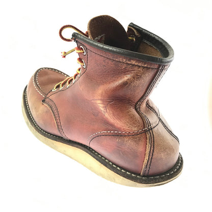 【現状渡し品】【メンズ】 RED WING レッドウィング 00's IRISH SETTER 6-INCH MOC BROWN 8131 2000年代 アイリッシュ セッター 6インチ モック ブーツ 靴 164-260923-rt-30-tagh サイズ：US7 1/2 カラー：ブラウン 万代Net店