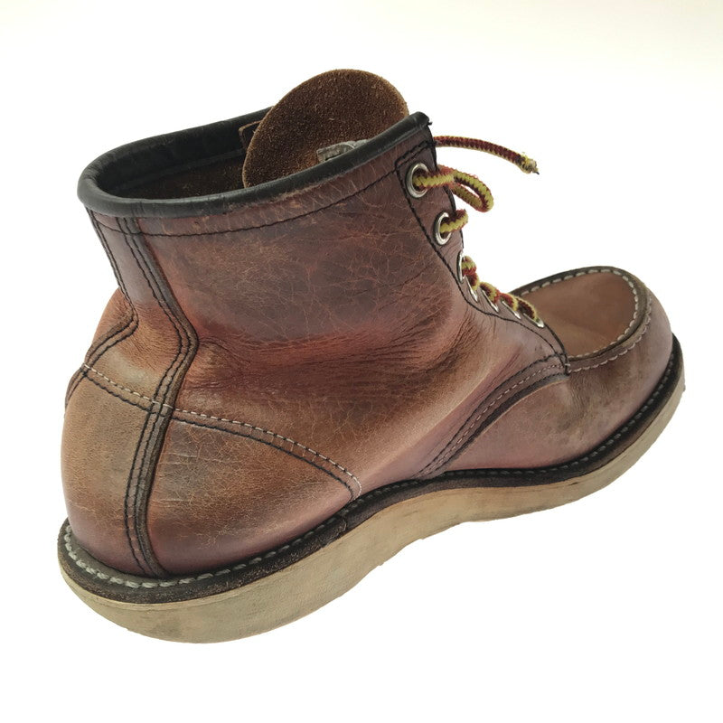 【現状渡し品】【メンズ】 RED WING レッドウィング 00's IRISH SETTER 6-INCH MOC BROWN 8131 2000年代 アイリッシュ セッター 6インチ モック ブーツ 靴 164-260923-rt-30-tagh サイズ：US7 1/2 カラー：ブラウン 万代Net店