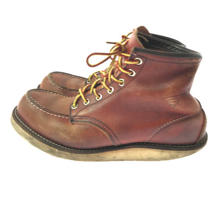 【現状渡し品】【メンズ】 RED WING レッドウィング 00's IRISH SETTER 6-INCH MOC BROWN 8131 2000年代 アイリッシュ セッター 6インチ モック ブーツ 靴 164-260923-rt-30-tagh サイズ：US7 1/2 カラー：ブラウン 万代Net店