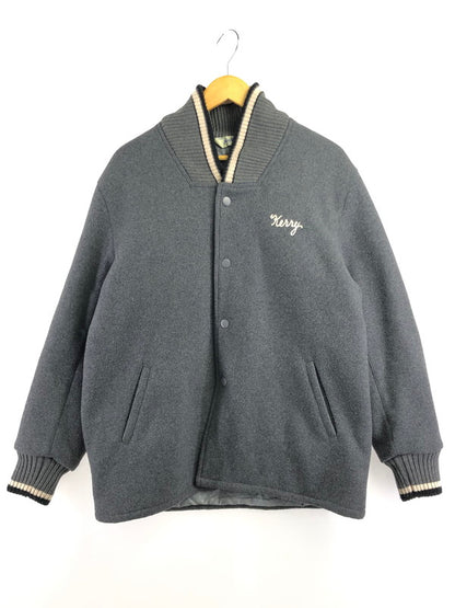 【中古品】【メンズ】 BACKERS バッカーズ WOOL STUDIUM JACKET K78-3389 ウール スタジアム ジャケット スタジャン アウター 145-260912-na-18-tagh サイズ：M カラー：グレー 万代Net店