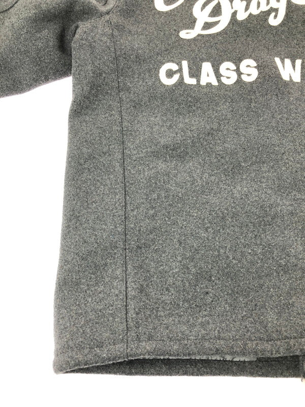 【中古品】【メンズ】 BACKERS バッカーズ WOOL STUDIUM JACKET K78-3389 ウール スタジアム ジャケット スタジャン アウター 145-260912-na-18-tagh サイズ：M カラー：グレー 万代Net店