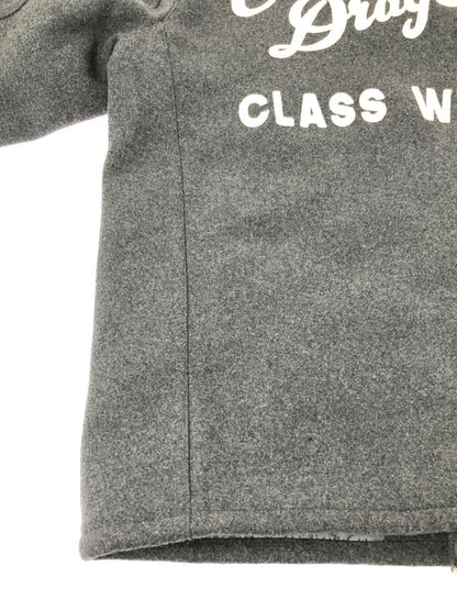 【中古品】【メンズ】 BACKERS バッカーズ WOOL STUDIUM JACKET K78-3389 ウール スタジアム ジャケット スタジャン アウター 145-260912-na-18-tagh サイズ：M カラー：グレー 万代Net店