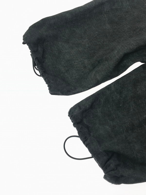 【中古品】【メンズ】 SUPER GREEN スーパー グリーン EASY PANTS BLACK イージー パンツ ボトムス 153-260917-rt-48-tagh サイズ：L カラー：ブラック 万代Net店