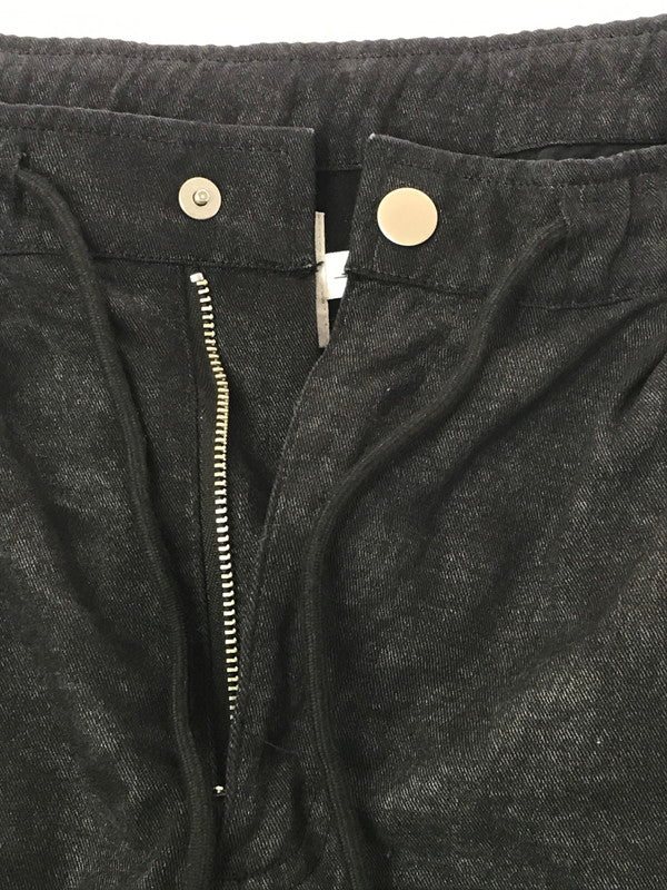 【中古品】【メンズ】 SUPER GREEN スーパー グリーン EASY PANTS BLACK イージー パンツ ボトムス 153-260917-rt-48-tagh サイズ：L カラー：ブラック 万代Net店
