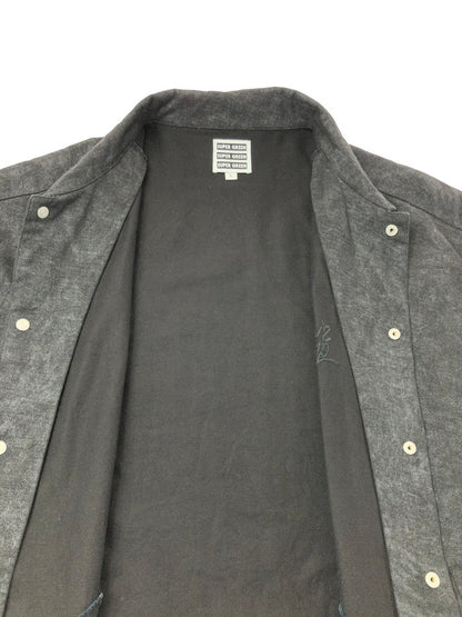 【中古品】【メンズ】 SUPER GREEN スーパー グリーン SG WIDE JACKET ワイドジャケット ライトアウター 142-260912-na-13-tagh サイズ：L カラー：ブラック 万代Net店