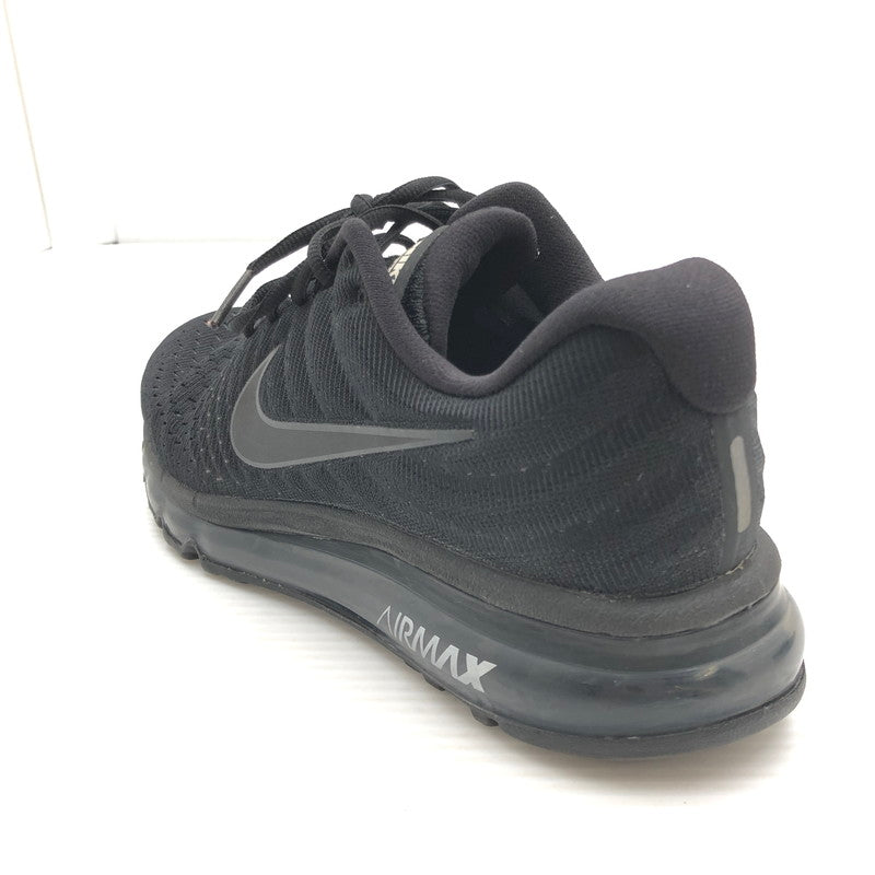 【中古品】【メンズ】 NIKE ナイキ AIR MAX 2017 TRIPLE BLACK 849559-004 エア マックス 2017 スニーカー 靴 160-260919-rt-17-tagh サイズ：26.5cm US8.5 カラー：BLACK/BLACK-BLACK 万代Net店