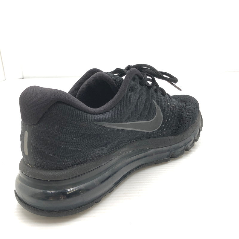 【中古品】【メンズ】 NIKE ナイキ AIR MAX 2017 TRIPLE BLACK 849559-004 エア マックス 2017 スニーカー 靴 160-260919-rt-17-tagh サイズ：26.5cm US8.5 カラー：BLACK/BLACK-BLACK 万代Net店