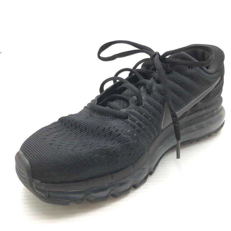 【中古品】【メンズ】 NIKE ナイキ AIR MAX 2017 TRIPLE BLACK 849559-004 エア マックス 2017 スニーカー 靴 160-260919-rt-17-tagh サイズ：26.5cm US8.5 カラー：BLACK/BLACK-BLACK 万代Net店