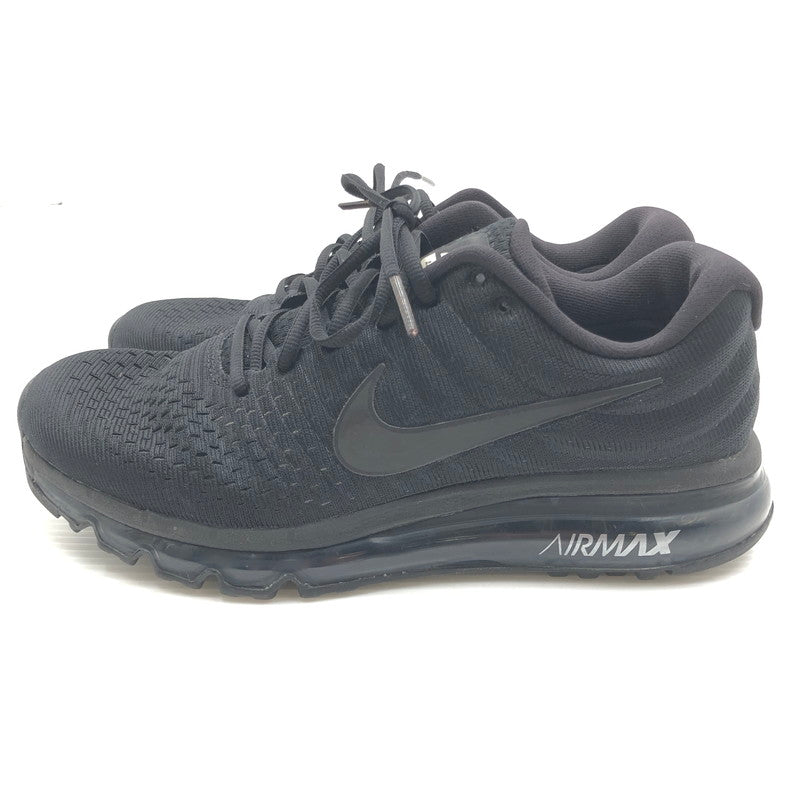 【中古品】【メンズ】 NIKE ナイキ AIR MAX 2017 TRIPLE BLACK 849559-004 エア マックス 2017 スニーカー 靴 160-260919-rt-17-tagh サイズ：26.5cm US8.5 カラー：BLACK/BLACK-BLACK 万代Net店