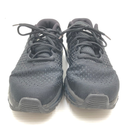 【中古品】【メンズ】 NIKE ナイキ AIR MAX 2017 TRIPLE BLACK 849559-004 エア マックス 2017 スニーカー 靴 160-260919-rt-17-tagh サイズ：26.5cm US8.5 カラー：BLACK/BLACK-BLACK 万代Net店