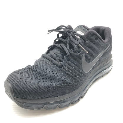 【中古品】【メンズ】 NIKE ナイキ AIR MAX 2017 TRIPLE BLACK 849559-004 エア マックス 2017 スニーカー 靴 160-260919-rt-17-tagh サイズ：26.5cm US8.5 カラー：BLACK/BLACK-BLACK 万代Net店