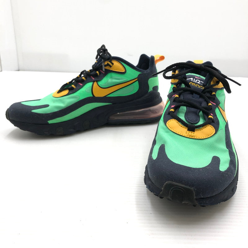 【中古品】【メンズ】 NIKE ナイキ AIR MAX 270 REACT ELECTRO GREEN AO4971-300 エア マックス 270 スニーカー 靴 160-260919-rt-10-tagh サイズ：27cm US9 カラー：ELECTRO GREEN/YELLOW OCHRE-OBSIDIAN 万代Net店